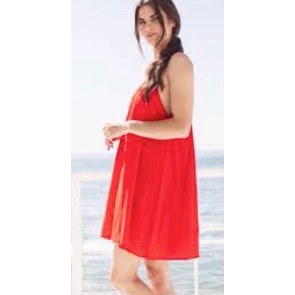 Ya Los Angeles Silk Racerback Tank Dress